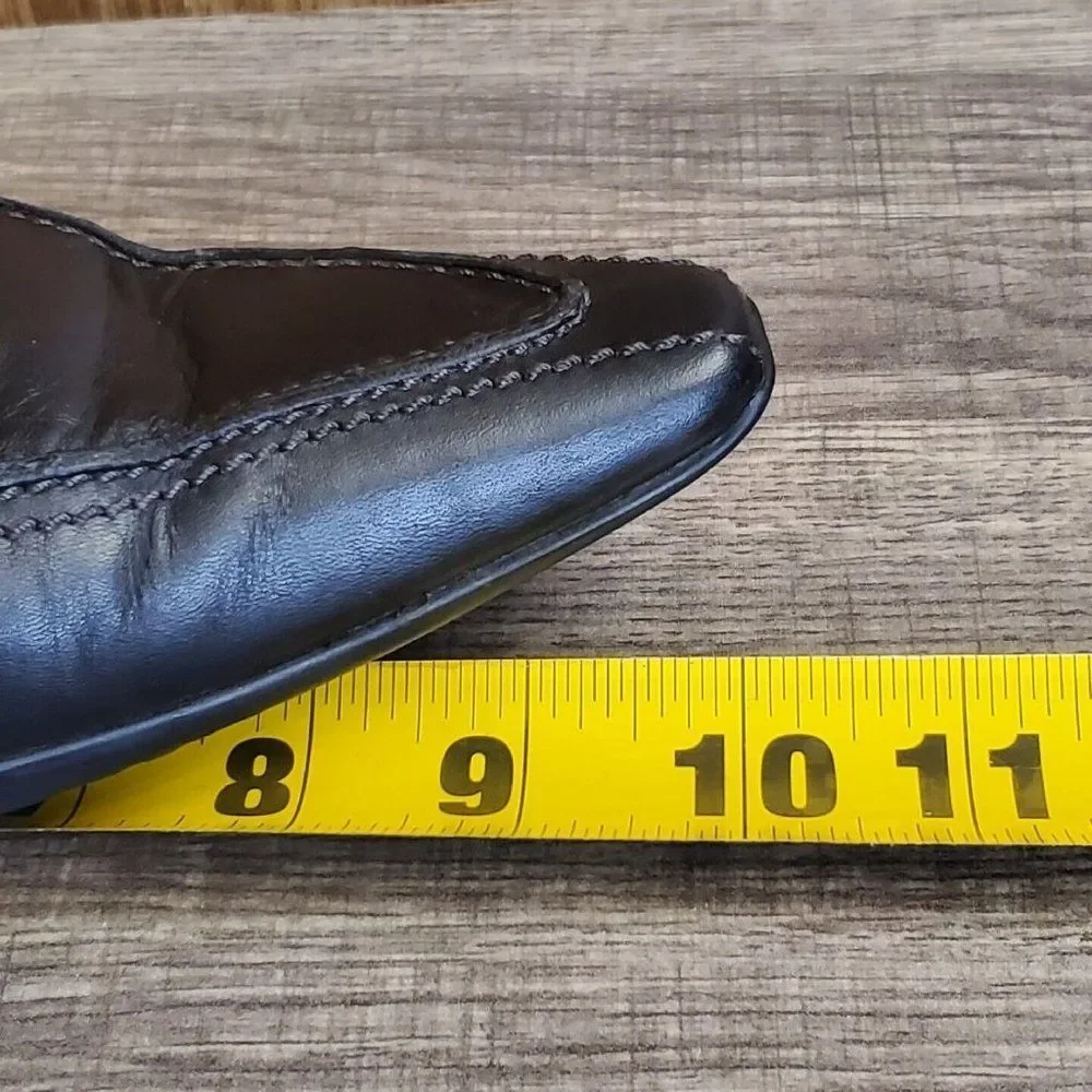 Ecco Women's Black Leather‎ Heels Size 39 US 8-8.5